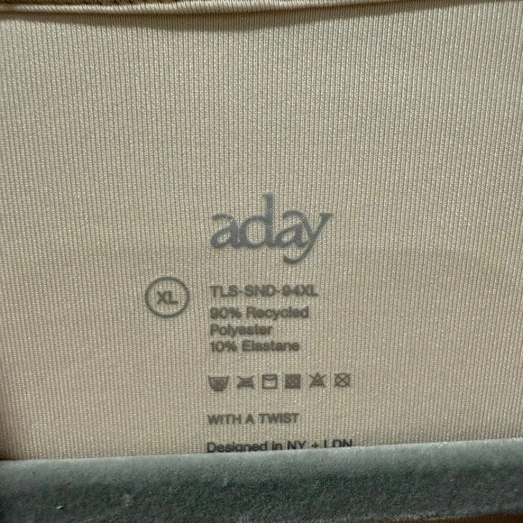 ADAY With a Twist Pullover Size  XL Color Sand - Picture 6 of 7